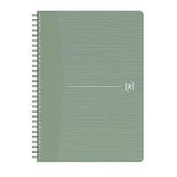 Acheter Cahier spirale Oxford My Rec'up recyclé A5 14,8 x 21 cm - 5 x 5 - 180 pages - Lot de 5