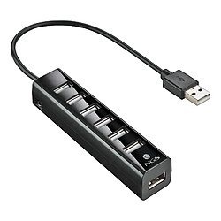 NGS IHUB7 TINY: HUB 7 PORTS USB 2.0 avec alimentation externe. Compatibilité universelle, taux de transfert rapide. PLUG AND PLAY pas cher