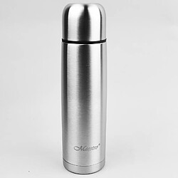 Avis Bouteille isotherme thermos en acier inoxydable avec gobelet et sac de transport pour boissons chaudes ou froides (750ml)