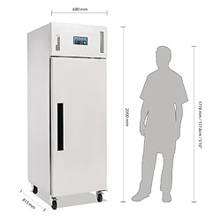 Avis Armoire réfrigérée positive Inox 600 L - Polar