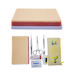 Kit de Formation de Suture chirurgicale Peau Fonctionner Suture Modèle de Pratique de Formation Pad Matériel D'enseignement pas cher