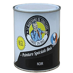 Peinture Spécial Bois - Satinée - Noir - 0.5 L - ONIP