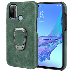 Coque en TPU + PU anti-chocs avec béquille, vert pour votre Oppo A53(2020)/A32 (2020)