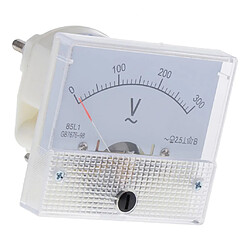 Jauge De Compteur De Tension 0-300V De Pointeur Analogique 85L1 AC Voltmeter pas cher