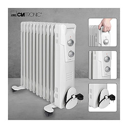 Avis Radiateur bain d'huile 11R 2300W Clatronic Clatronic RA 3737 Blanc