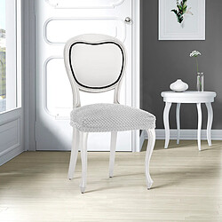 Avis Housse de Chaise Eysa THOR Gris 50 x 5 x 50 cm 2 Unités