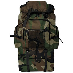 vidaXL Sac à dos en style d'armée XXL 100 L camouflage