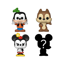 Funko Disney - Pack 4 figurines Bitty POP! Goofy 2,5 cm