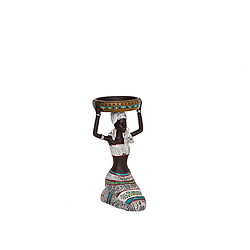 Figurine Décorative Romimex Marron Africaine 13 x 20 x 11 cm