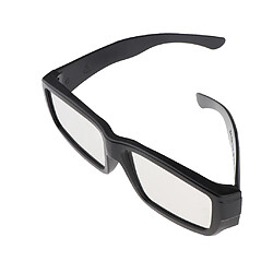 Lunettes en plastique à éclipse solaire Safe Shades pour Sun Viewing Black