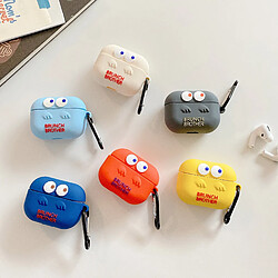 GUPBOO Airpods Coque Housse Étui Protecteur Compatible pour AirPods 3-Ins mignon petit monstre de style coréen