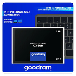 Avis Disque dur GoodRam SSDPR-CX400-02T-G2 2 TB SSD