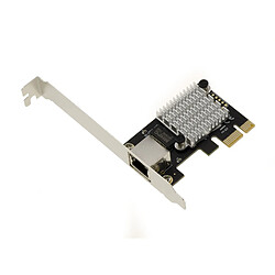 Kalea-Informatique Carte PCIe 3.1 1x vers 2.5 Gigabit ETHERNET 10 100 1000 1G 2.5G INTEL I225-V