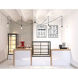 Vitrine Neutre Large Série Integra 3 Niveaux - 1000x820 mm - SAYL