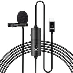 Yonis Microphone USB-C Lavalier Plug And Play