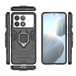 Htdmobiles Coque pour Xiaomi Poco F6 Pro 5G / Redmi K70 5G / K70 Pro 5G / K70S - housse etui rigide anti choc + film ecran - NOIR