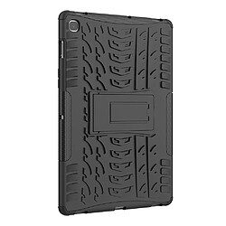 Acheter Coque en TPU hybride antidérapant noir avec béquille pour votre Samsung Galaxy Tab S5e SM-T720