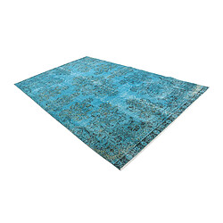 Acheter Vidal Tapis de laine 290x178 turquoise Ultra Vintage