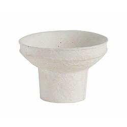 Vase Alexandra House Living Blanc Ciment 26 x 19 x 26 cm