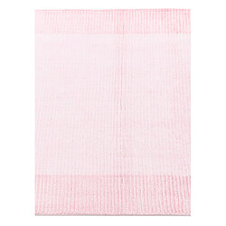 Vidal Tapis de couloir en laine 396x81 rose Darya pas cher