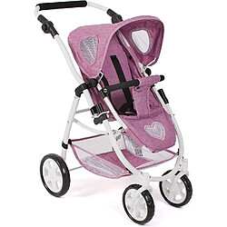 Avis Bayer Chic 2000 Poussette pour poupées 3 en 1 EMOTION jean rose