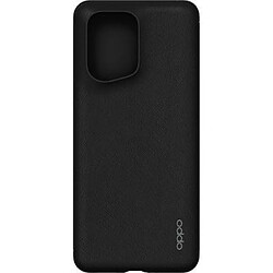 Folio Flip Cover pour Oppo Find X5 Noir