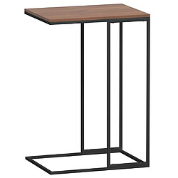 Acheter vidaXL Table d'appoint Noir 40x30x59 cm Bois d'ingénierie