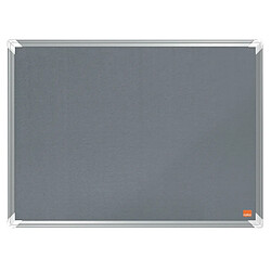 Nobo Tableau d'affichage en feutre Premium Plus 60x45 cm Gris