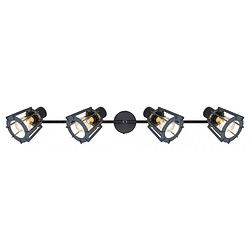 Globo Lighting Plafonnier spot design Blaha - 4 Ampoules - Gris