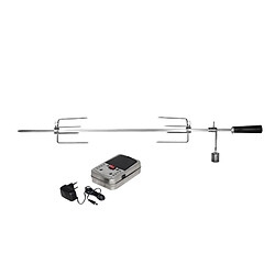 Rôtissoire en Inox pour barbecues - ENDERS - Pour poulet, rôtis, faux-filet - Tournebroche - Pour barbecues gaz CHICAGO 3+4