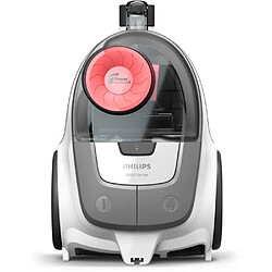 Aspirateur sans sac Philips Série 2000 - PowerCyclone 4 - Accessoires inclus - 850W - Blanc