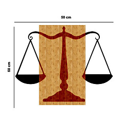 Avis EPIKASA Décoration Murale en Métal et Bois Balances