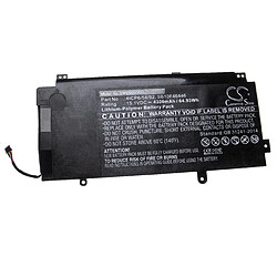 vhbw batterie noir compatible avec Lenovo ThinkPad 20DQ001KUS, Yoga 15 ordinateur portable laptop notebook (4300mAh, 15.1V, Li-Polymère)