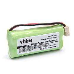 vhbw NiMH batterie 800mAh (2.4V) pour votre babyphone écoute-bébé babytalker V-Tech DM221, DM222