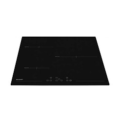 Table de cuisson induction 3 feux 60cm noir - KH6I31NT0I - SHARP