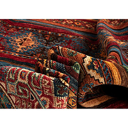 Vidal Tapis de laine 243x173 rouge Torkman