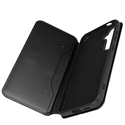 Avizar Étui pour Samsung Galaxy S24 Plus Clapet Double Poche Fonction Support Noir