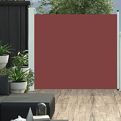 vidaXL Auvent latéral rétractable de patio 170x300 cm Marron