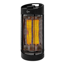 Suntec Chauffage radiant au carbone Heat Ray Carbon Tower 1200 OSC 1200W, transportable facilement