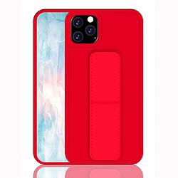 Wewoo Coque Rigide Pour iPhone 11 Pro Shockproof PC + TPU Housse de protection avec bracelet et support Rouge