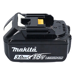 Makita kit batterie 5x BL 1830 B 18 V 3,0 Ah / 3000 mAh Li-Ion ( 5x 197599-5 ) avec affichage LED - original, pas de copie