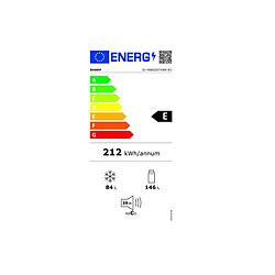 Réfrigérateur combiné 54cm 229l blanc - SJFBB02DTXWE - SHARP