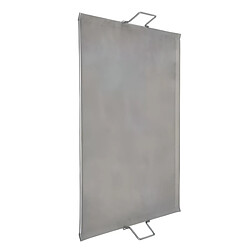 Visiodirect Planche à rotir barbecue 5 mm en Fer coloris Gris - 33 x 33 cm pas cher