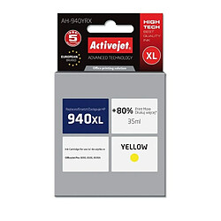 Activejet? Cartouche d'encre originale Activejet AH-940YRX Jaune 