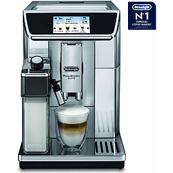 DeLonghi Machine à expresso de 2L avec écran tactile et connectée 1450W noir argent