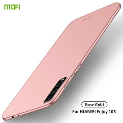 Wewoo Coque Pour Huawei Enjoy 10s Frosted PC Hard Case ultra-mince Rose Gold