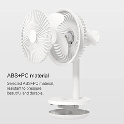 Avis Wewoo Xiaomi Mijia SOLOVE USB ventilateur de bureau électrique dortoir de mini ventilateuravec contrôle de 3 vitesses blanc