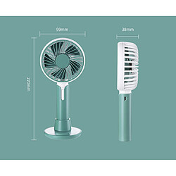 Avis YP Select Support de téléphone portable Mini Fan Handheld Portable Fan - Rose 99X38X220mm