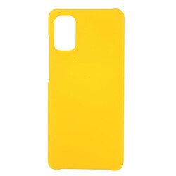 Coque en TPU rigide jaune pour votre Samsung Galaxy A41