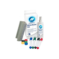 Af International AF Kit de nettoyage pour tableaux blancs + crayons + tampon